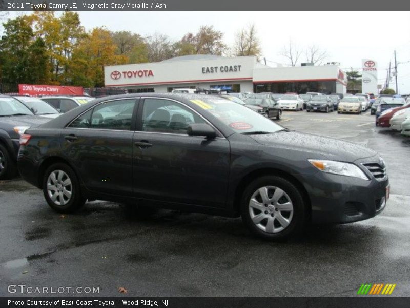 Magnetic Gray Metallic / Ash 2011 Toyota Camry LE