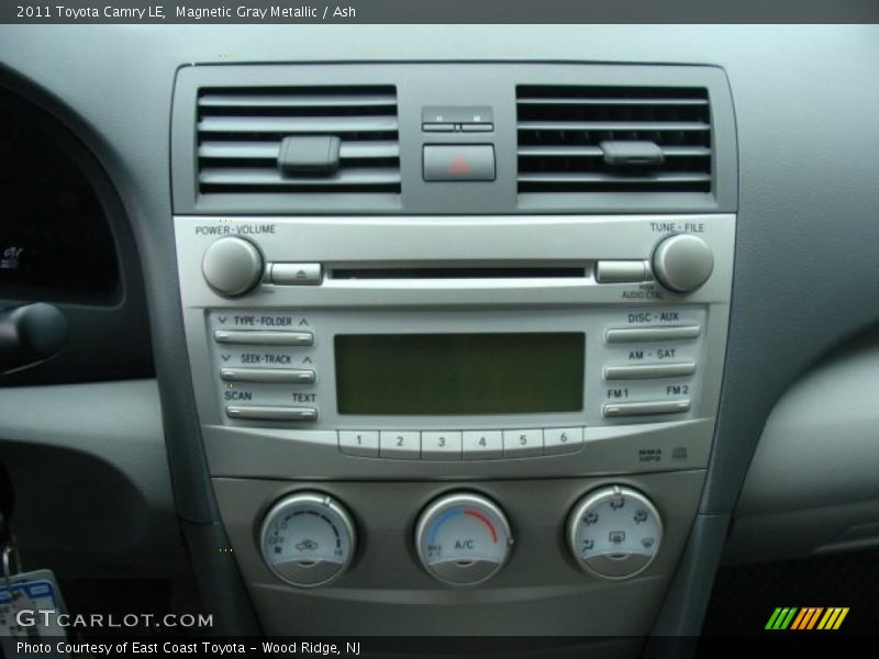 Magnetic Gray Metallic / Ash 2011 Toyota Camry LE