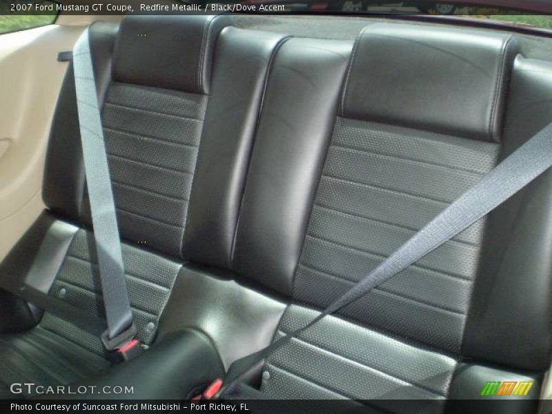 Redfire Metallic / Black/Dove Accent 2007 Ford Mustang GT Coupe