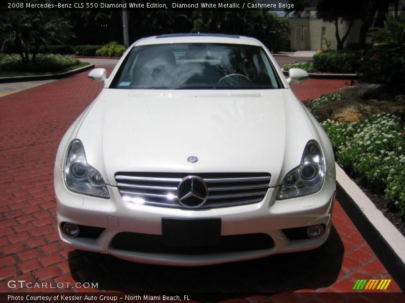 Diamond White Metallic / Cashmere Beige 2008 Mercedes-Benz CLS 550 Diamond White Edition