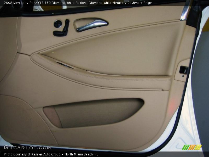 Diamond White Metallic / Cashmere Beige 2008 Mercedes-Benz CLS 550 Diamond White Edition