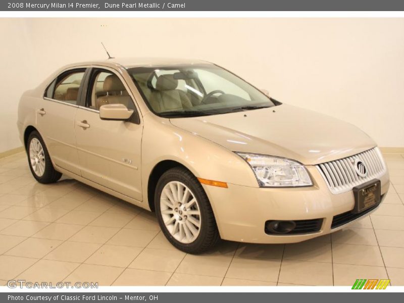 Dune Pearl Metallic / Camel 2008 Mercury Milan I4 Premier