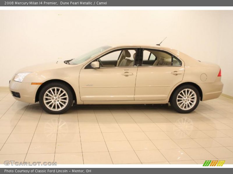 Dune Pearl Metallic / Camel 2008 Mercury Milan I4 Premier