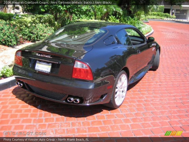 Nero Carbonio (Metallic Black) / Nero (Black) 2006 Maserati GranSport Coupe