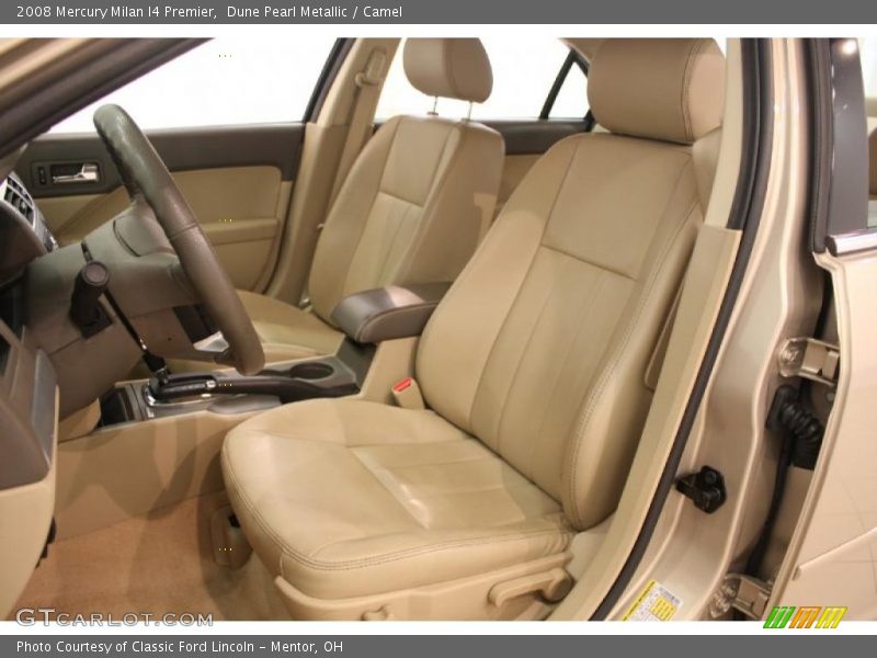 Dune Pearl Metallic / Camel 2008 Mercury Milan I4 Premier