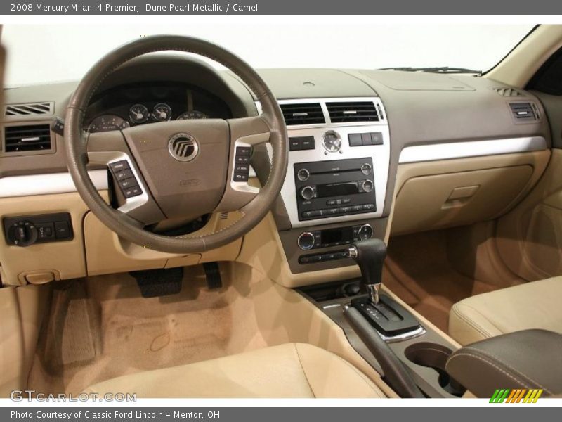 Dune Pearl Metallic / Camel 2008 Mercury Milan I4 Premier