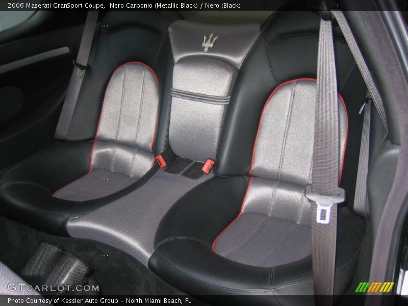  2006 GranSport Coupe Nero (Black) Interior
