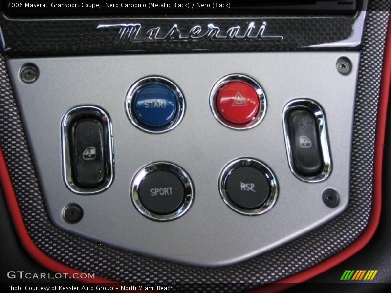 Controls of 2006 GranSport Coupe