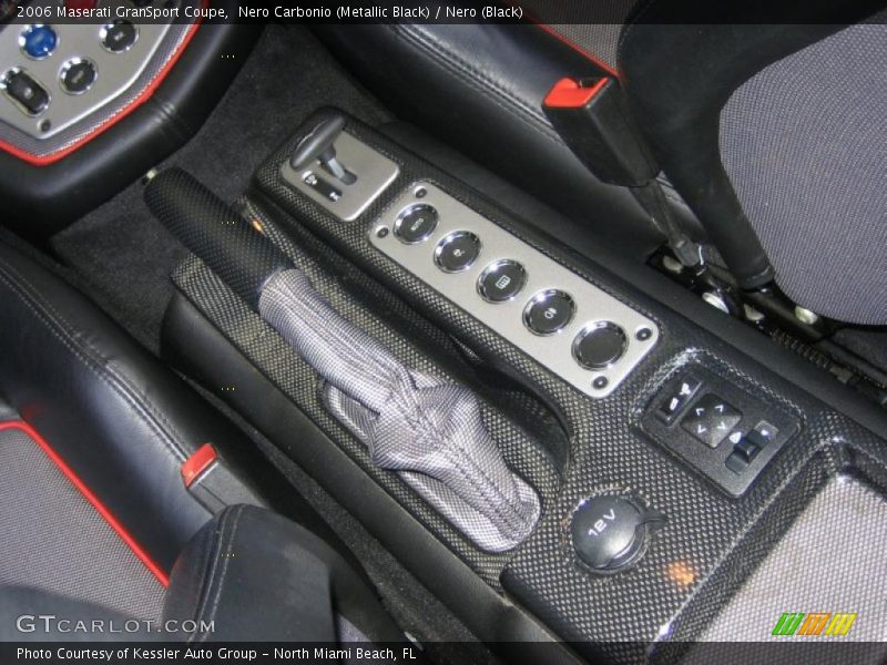 Controls of 2006 GranSport Coupe