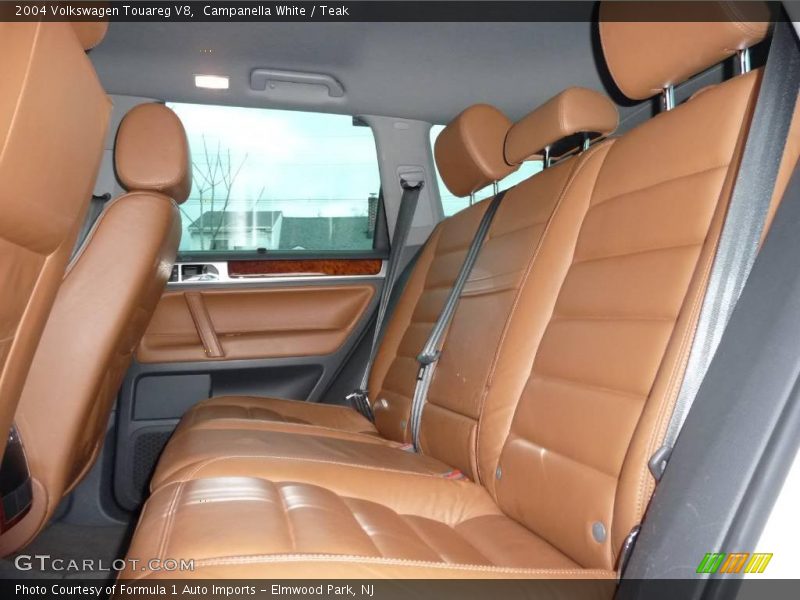 Campanella White / Teak 2004 Volkswagen Touareg V8