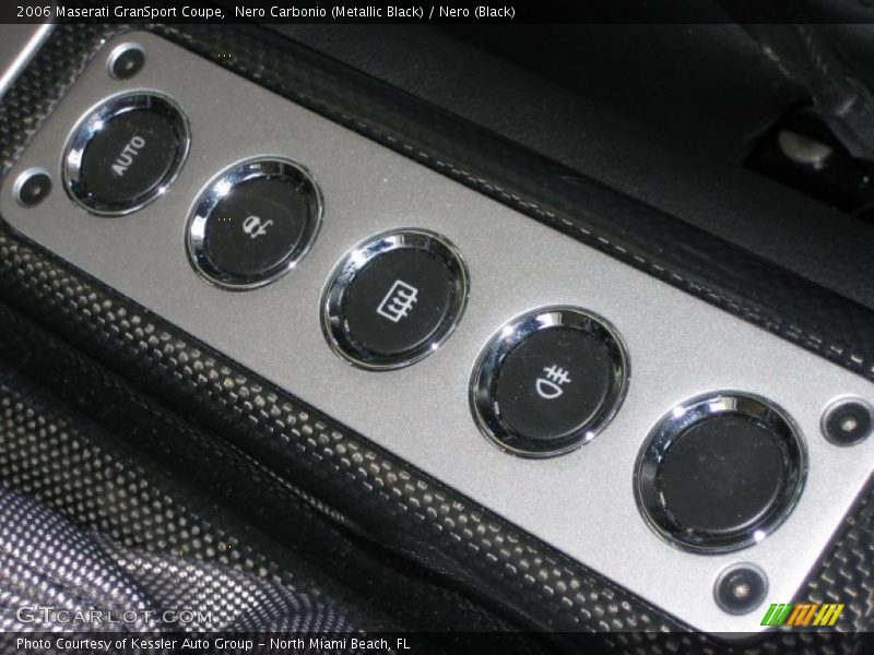 Controls of 2006 GranSport Coupe