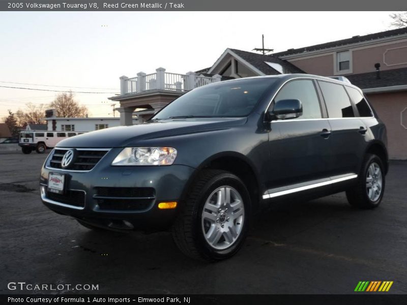 Reed Green Metallic / Teak 2005 Volkswagen Touareg V8