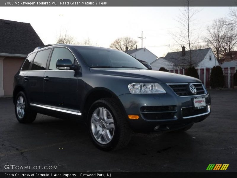 Reed Green Metallic / Teak 2005 Volkswagen Touareg V8