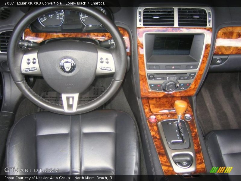 Ebony Black / Charcoal 2007 Jaguar XK XK8 Convertible