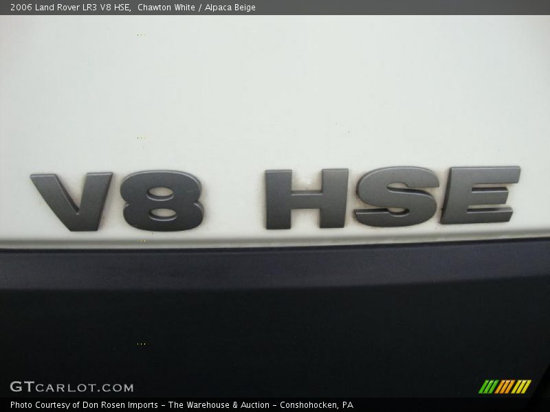 Chawton White / Alpaca Beige 2006 Land Rover LR3 V8 HSE