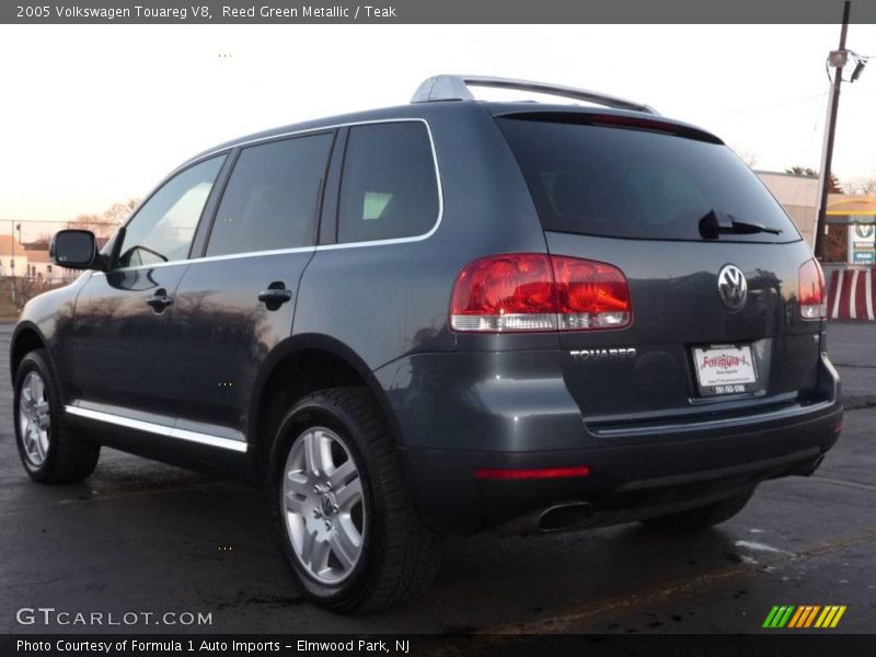 Reed Green Metallic / Teak 2005 Volkswagen Touareg V8