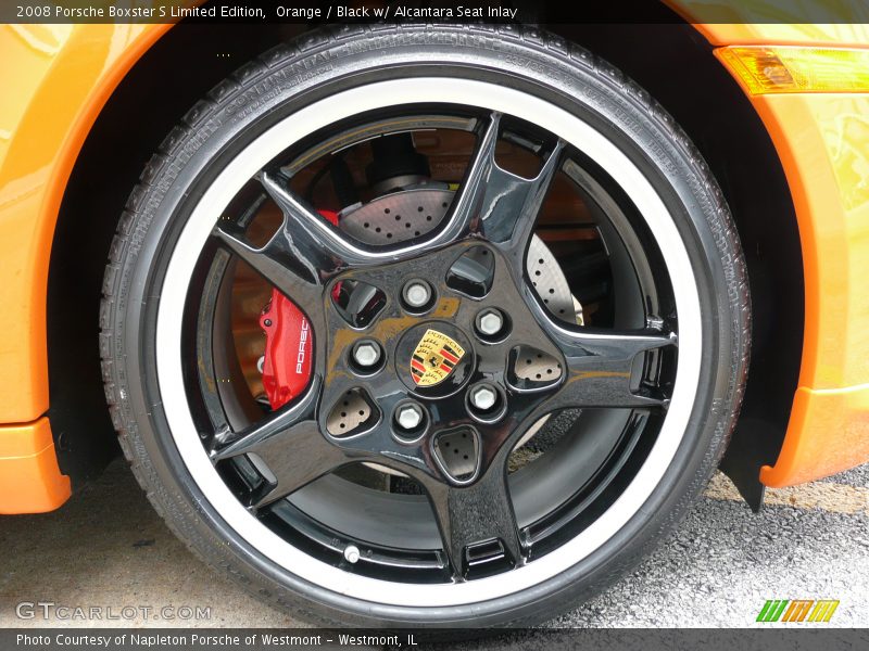 2008 Boxster S Special Edition 19" Black Painted Carrera S Wheel - 2008 Porsche Boxster S Limited Edition