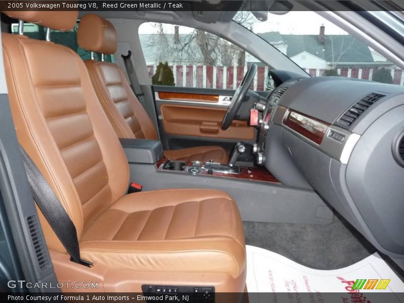 Reed Green Metallic / Teak 2005 Volkswagen Touareg V8