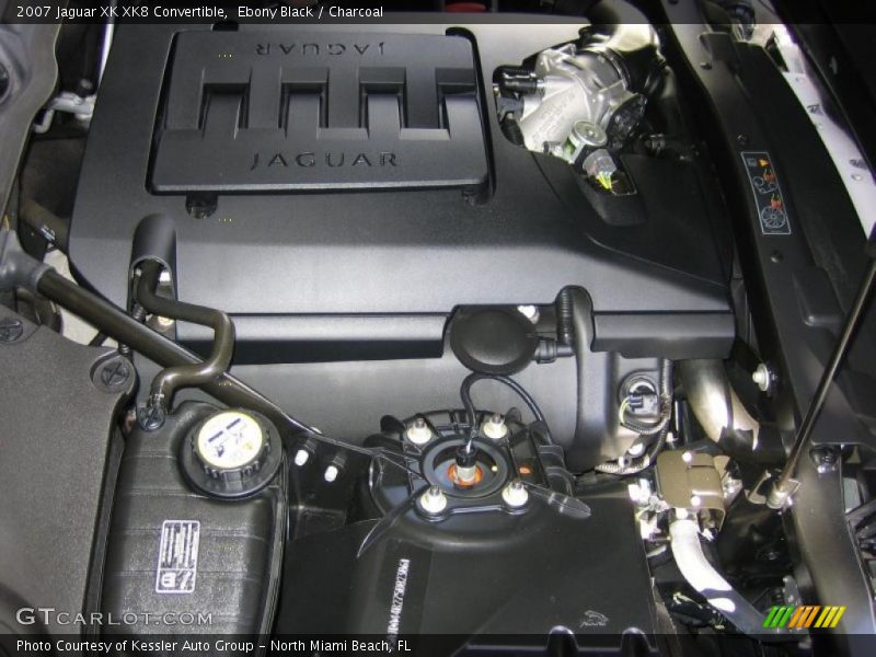 Ebony Black / Charcoal 2007 Jaguar XK XK8 Convertible