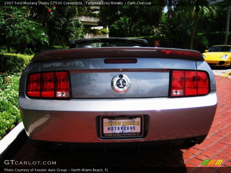Tungsten Grey Metallic / Dark Charcoal 2007 Ford Mustang Shelby GT500 Convertible