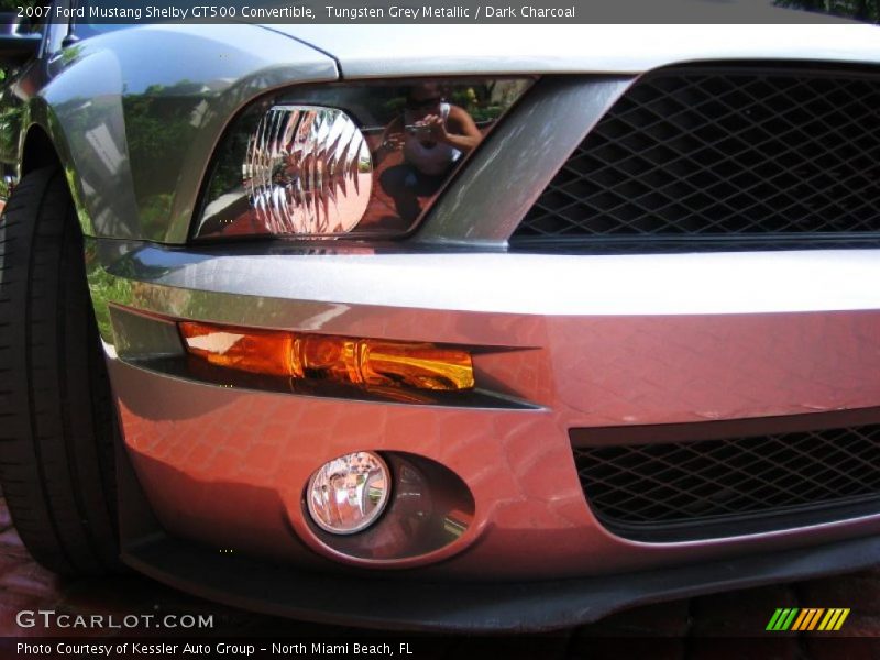 Tungsten Grey Metallic / Dark Charcoal 2007 Ford Mustang Shelby GT500 Convertible