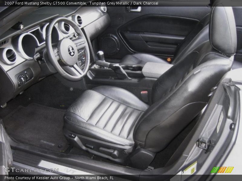  2007 Mustang Shelby GT500 Convertible Dark Charcoal Interior