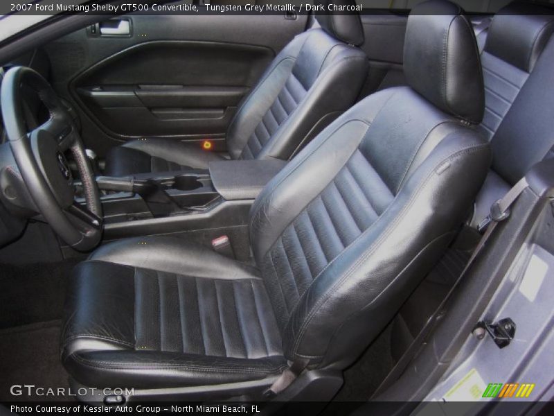 Tungsten Grey Metallic / Dark Charcoal 2007 Ford Mustang Shelby GT500 Convertible