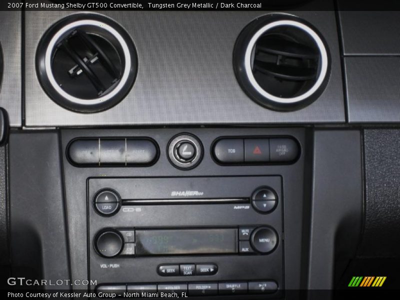 Tungsten Grey Metallic / Dark Charcoal 2007 Ford Mustang Shelby GT500 Convertible