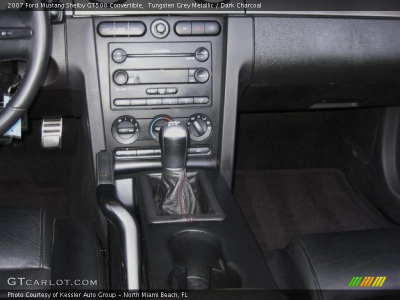 Tungsten Grey Metallic / Dark Charcoal 2007 Ford Mustang Shelby GT500 Convertible