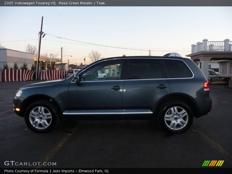 Reed Green Metallic / Teak 2005 Volkswagen Touareg V8
