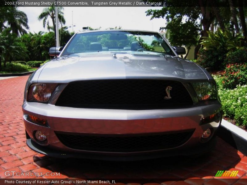 Tungsten Grey Metallic / Dark Charcoal 2007 Ford Mustang Shelby GT500 Convertible