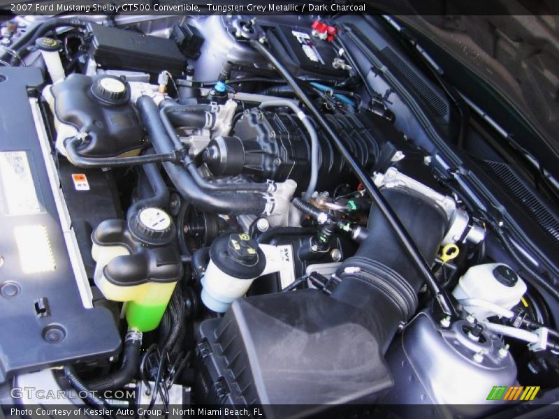  2007 Mustang Shelby GT500 Convertible Engine - 5.4 Liter Supercharged DOHC 32-Valve V8