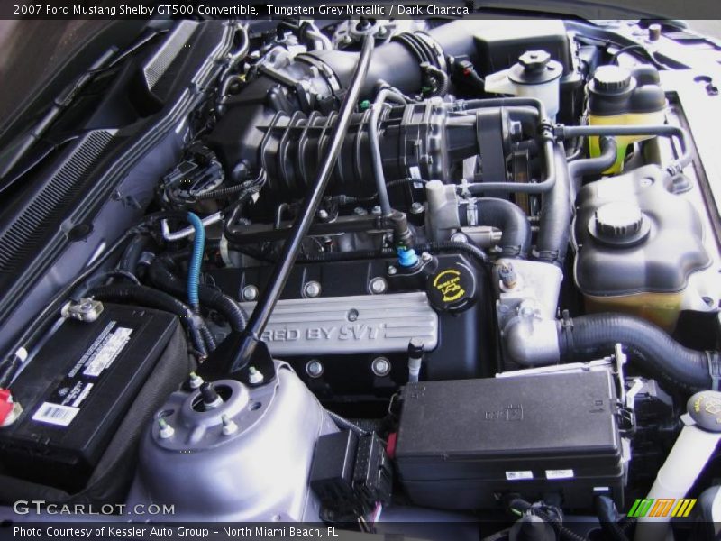  2007 Mustang Shelby GT500 Convertible Engine - 5.4 Liter Supercharged DOHC 32-Valve V8