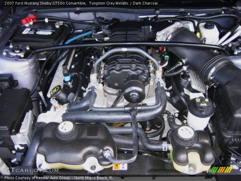  2007 Mustang Shelby GT500 Convertible Engine - 5.4 Liter Supercharged DOHC 32-Valve V8