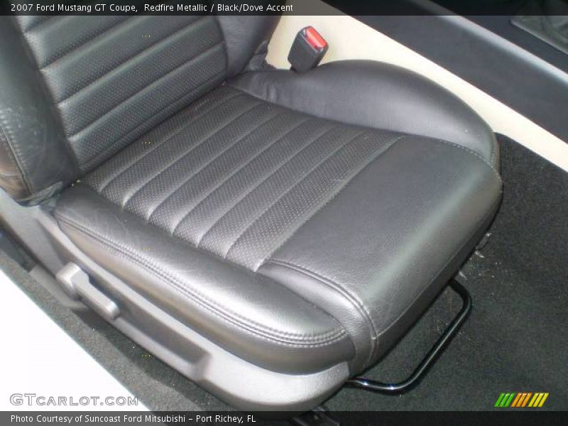 Redfire Metallic / Black/Dove Accent 2007 Ford Mustang GT Coupe