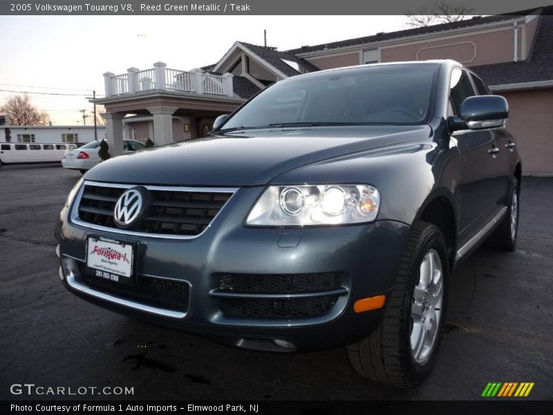 Reed Green Metallic / Teak 2005 Volkswagen Touareg V8