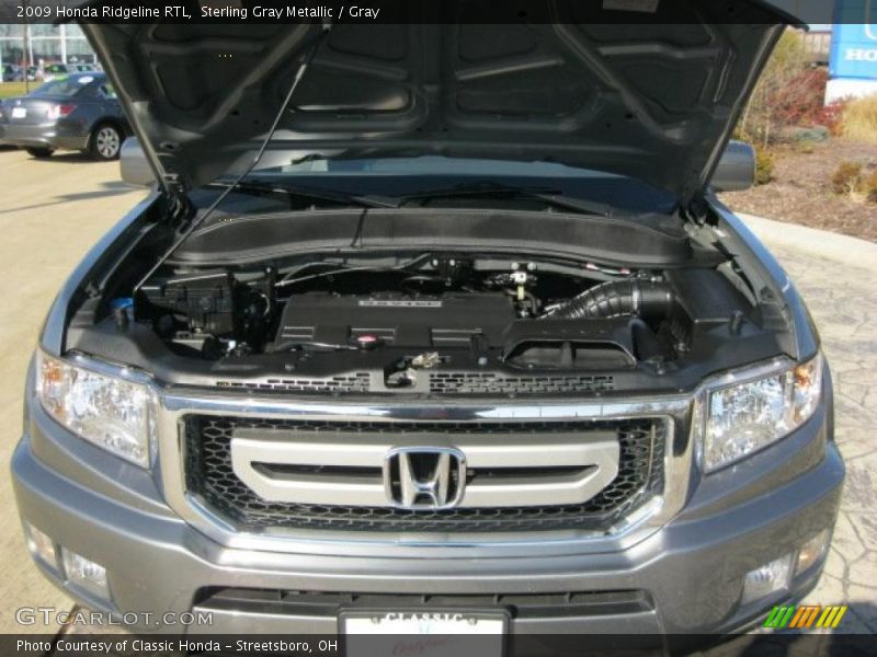 Sterling Gray Metallic / Gray 2009 Honda Ridgeline RTL