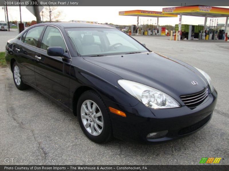 Blue Onyx Pearl / Ivory 2004 Lexus ES 330
