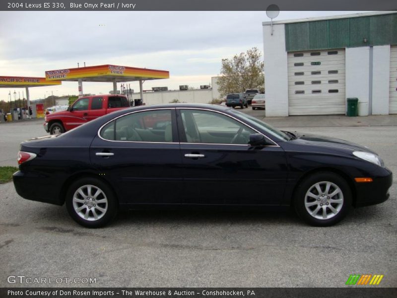 Blue Onyx Pearl / Ivory 2004 Lexus ES 330