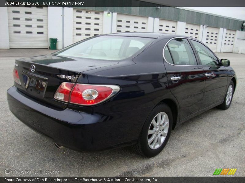 Blue Onyx Pearl / Ivory 2004 Lexus ES 330