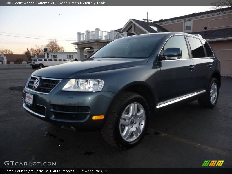 Reed Green Metallic / Teak 2005 Volkswagen Touareg V8