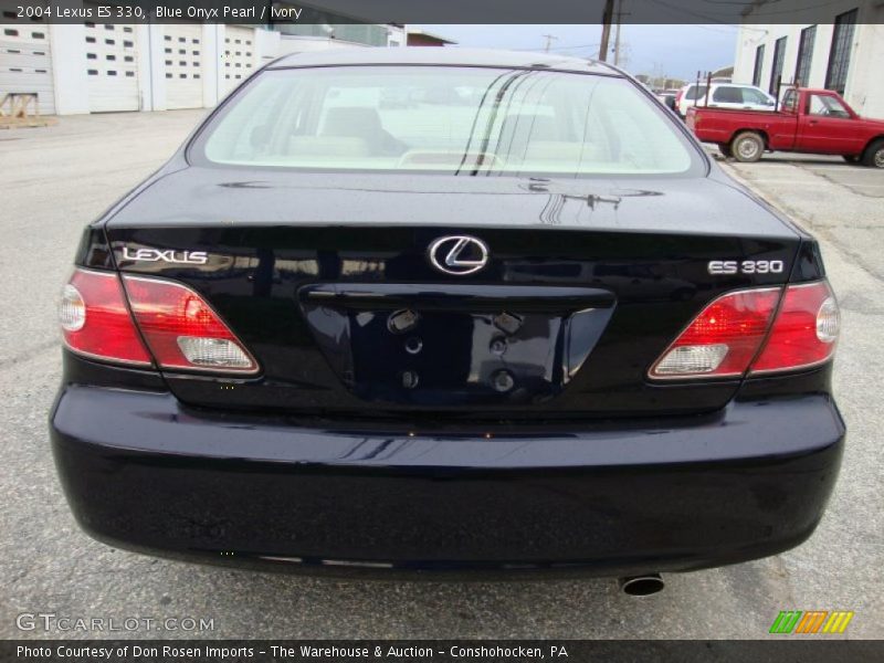 Blue Onyx Pearl / Ivory 2004 Lexus ES 330