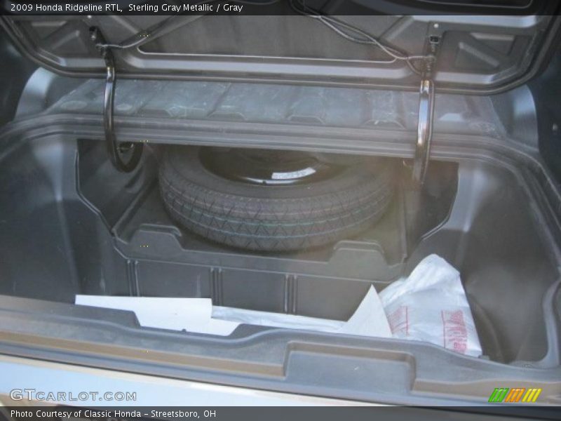 Sterling Gray Metallic / Gray 2009 Honda Ridgeline RTL