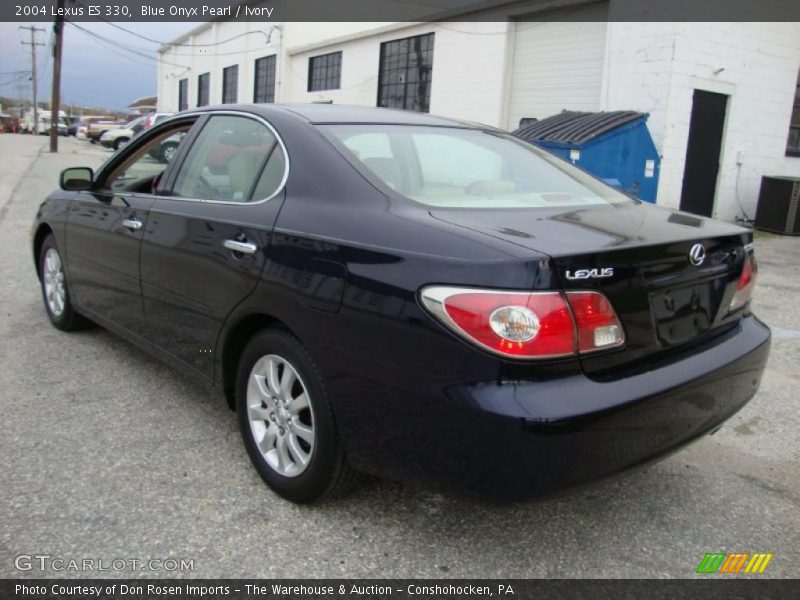 Blue Onyx Pearl / Ivory 2004 Lexus ES 330