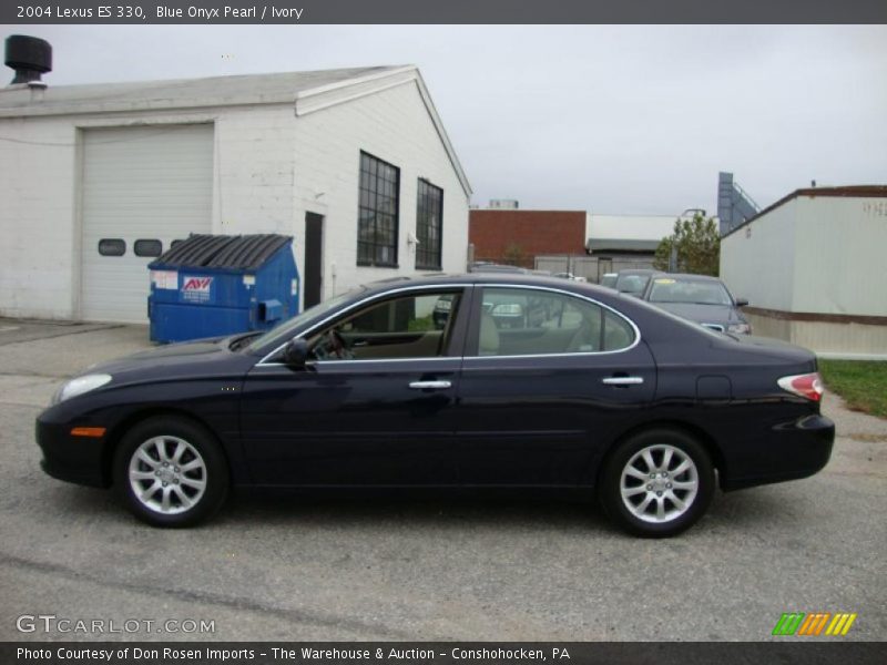 Blue Onyx Pearl / Ivory 2004 Lexus ES 330