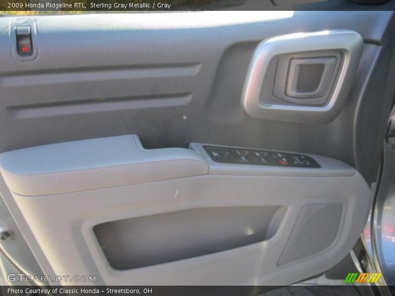Sterling Gray Metallic / Gray 2009 Honda Ridgeline RTL