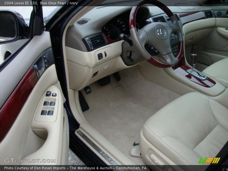 Blue Onyx Pearl / Ivory 2004 Lexus ES 330