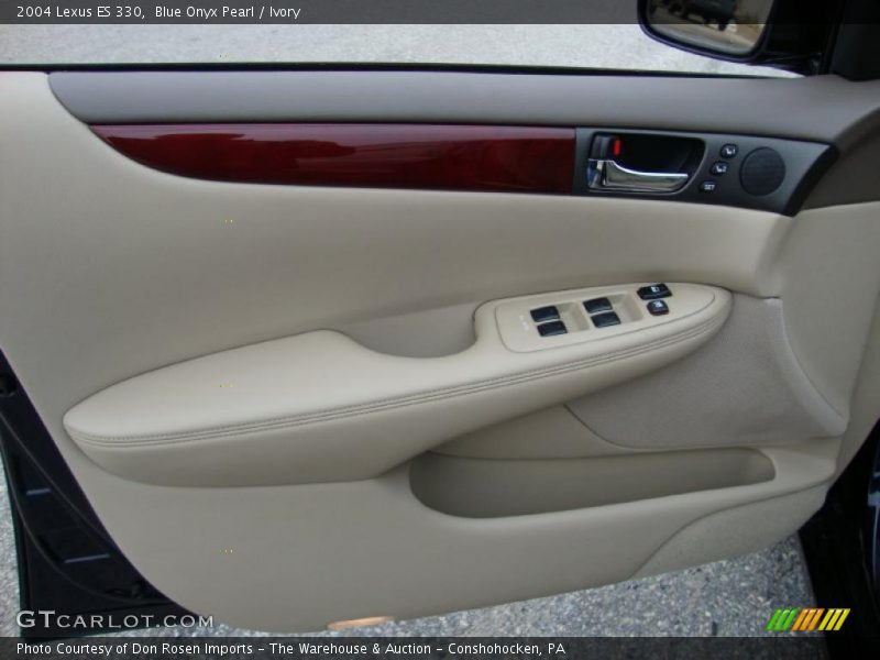 Blue Onyx Pearl / Ivory 2004 Lexus ES 330