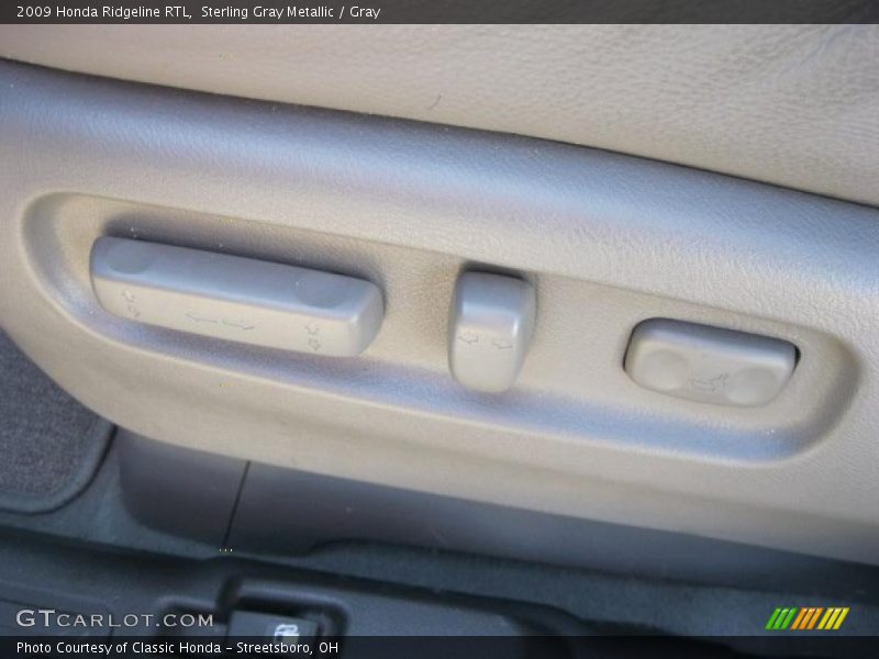 Sterling Gray Metallic / Gray 2009 Honda Ridgeline RTL