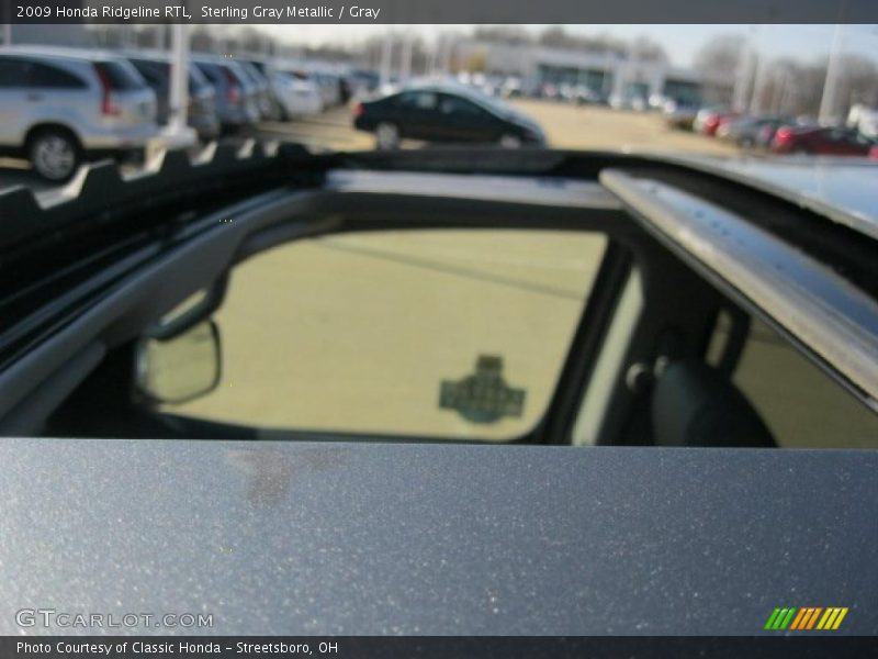 Sterling Gray Metallic / Gray 2009 Honda Ridgeline RTL